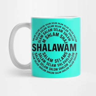 Shalom/Shalawam Mug